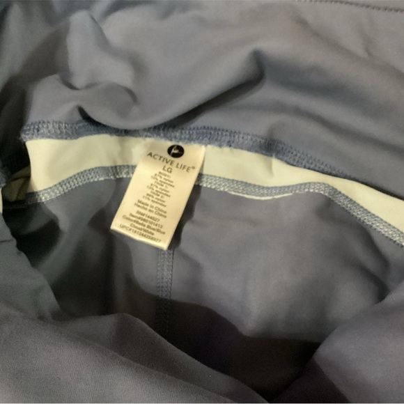 ACTIVE LIFE DUO!  TWO PAIR OF ACTIVE LIFE WOMENS LEGGINGS SIZE LARGE GENTLY WORN - Picture 4 of 6